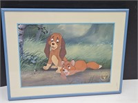 16"x12" Fox & the Hound, From Disney Store