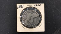 1831 Half Dollar clip