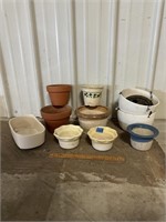 Assorted Flower Pots