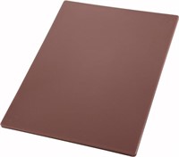 Winco 18"x24"x1/2" Cutting Board, Brown