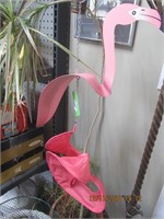 Pink Flamingo Wind Sock