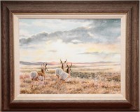 Sarah Woods, "Antelope On The Plains"
