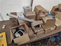 Large Lot of Misc Security Camera Supplies