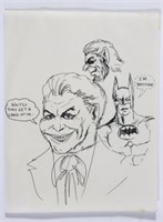 John Carl Buechler Batman Sketch