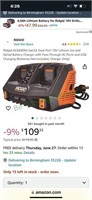 Ridgid battery charger