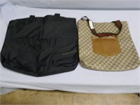 Two Bags include Versace Intensive and Gucci 15" S