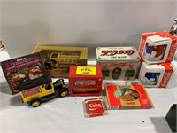 GROUP OF COCA-COLA COLLECTIBLES OF ALL KINDS