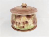 1970'S CERAMIC MUSHROOM ALL IN ONE CANISTER SET