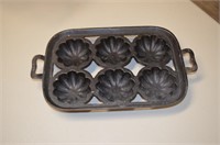 Cast Iron Individual Bundt Pan