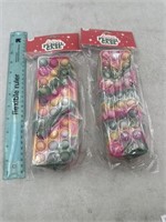 NEW Lot of 2- Pop It Pencil Pouches