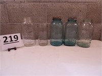 1/2 Gal. Canning Jars & Eureka Jar