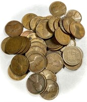 1910-P Lincoln Wheat Cent Penny Roll