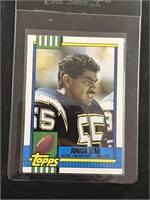 1990 Topps TIFFANY Traded #28T Junior Seau