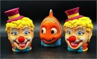 2 Ringling Bros Cups & Disney On Ice Nemo Cup