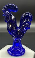 Vintage Cobalt Rooster