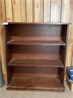 Wood book shelf