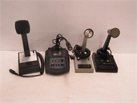 Selection of 4 Base Station Microphones