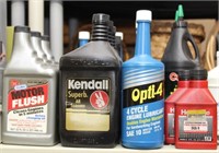 Shelf Lot automotive fluids: