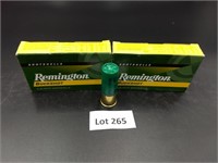 (2) Remington 12 ga. Buckshot