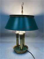 Antique Gilbert Bouilltte Style Lamp