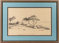 Art Framed and Signed Print of Monterey CA