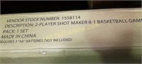 Medal Sports 2-Player Shot Maker 8-1 Basketball