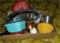 Box of Kitchen Items