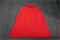 Requirements Sleeveless Turtleneck Shirt Size L