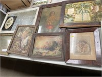 Antique Photo Frames, Framed Goods, etc.