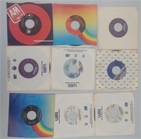 Lot Of Nine 45's Headpins, Debbie Gibson, Billy