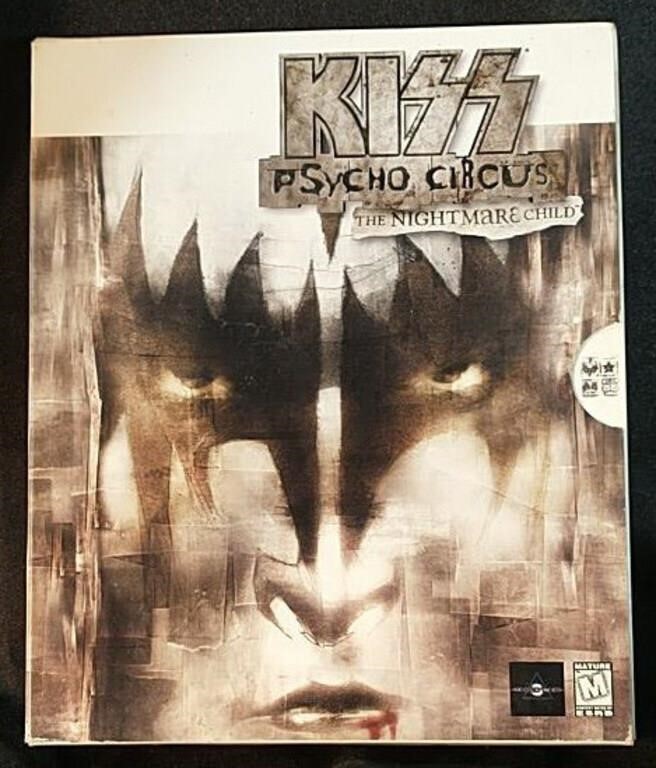 Unopened KISS Psycho Circus Computer Game
