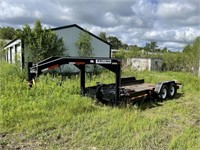 2011 Felling 5th wheel/gooseneck trailer--80"X16'