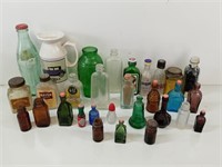 F8) Lot of Vintage Bottles