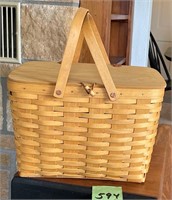 Longaberger Picnic Basket 2002