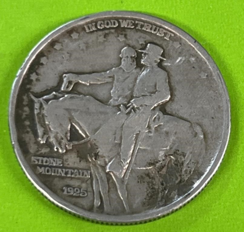 1925 silver half dollar Stone Mt. Georgia
