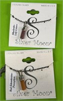 Sterling silver mood necklaces
