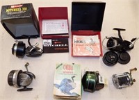 (5) Fishing Reels - Mitchell, Johnson & More