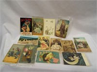 (13) Vintage Post Cards