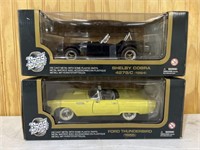 2-1:18 Scale Die Cast Cars