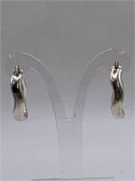 STERLING SILVER PIERCED EARRINGS