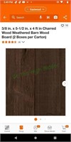 Charred wood barnwood planks