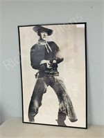 John Wayne poster - 24" x 36"