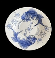 Small Asian Porcelain Plate
