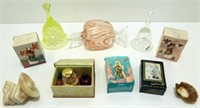 * Small Collectibles including Art Glass Candy,