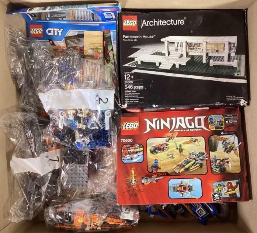 Lego Architecture Set #21009, Ninjago Set #70600