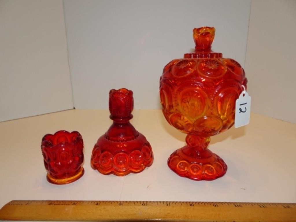 Lot of 2 Asian Design Vases