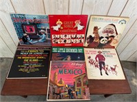 Lot of 7 Vinyl Records Christmas & More