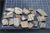 5.2oz Indian Pottery Shards From Sw Usa, Old Piece