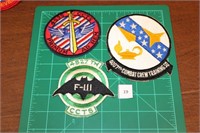 4527th CCTS; 4535th CCTS; 407th CCTS (3 Patches) U