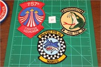 757th Fighter Sq; 466th TFS; 93rd TFS (3 Patches)